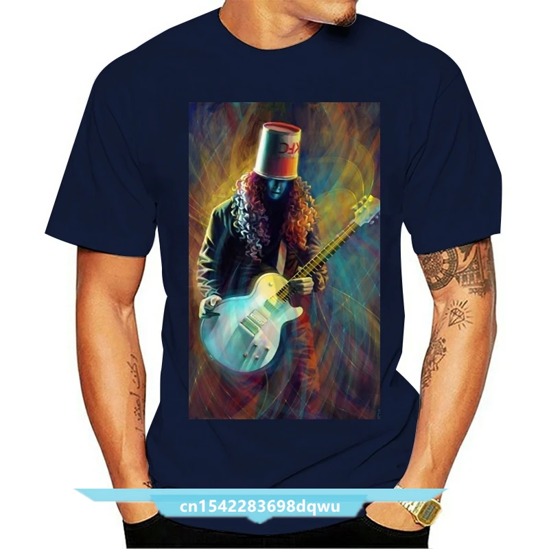 

Newest T Shirt Men Tshirt Yuanfang Nong Buckethead Diy Graphic O-neck Shirt