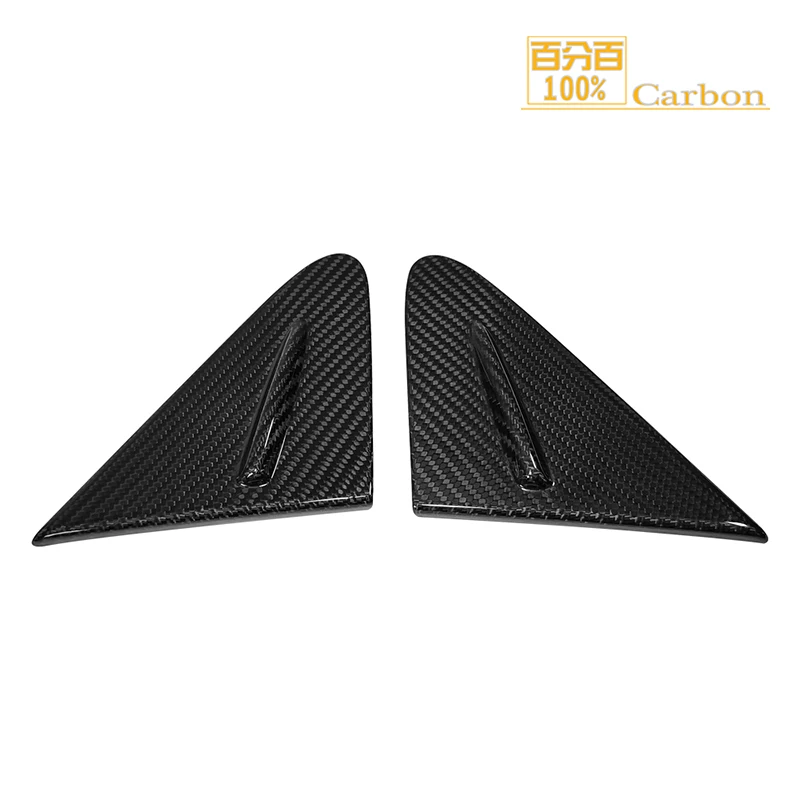 Задняя боковая оконная решетка из углеродного волокна вентиляционного