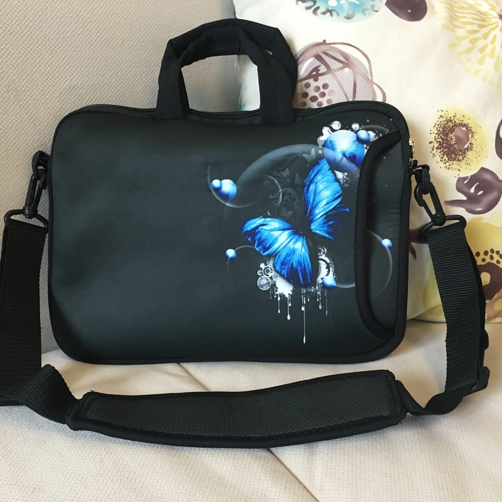 Неопреновый портфель для ноутбука Macbook M2 Air 15 3 Pro 16 14 2 сумка с плечевым ремнем 15/16/17