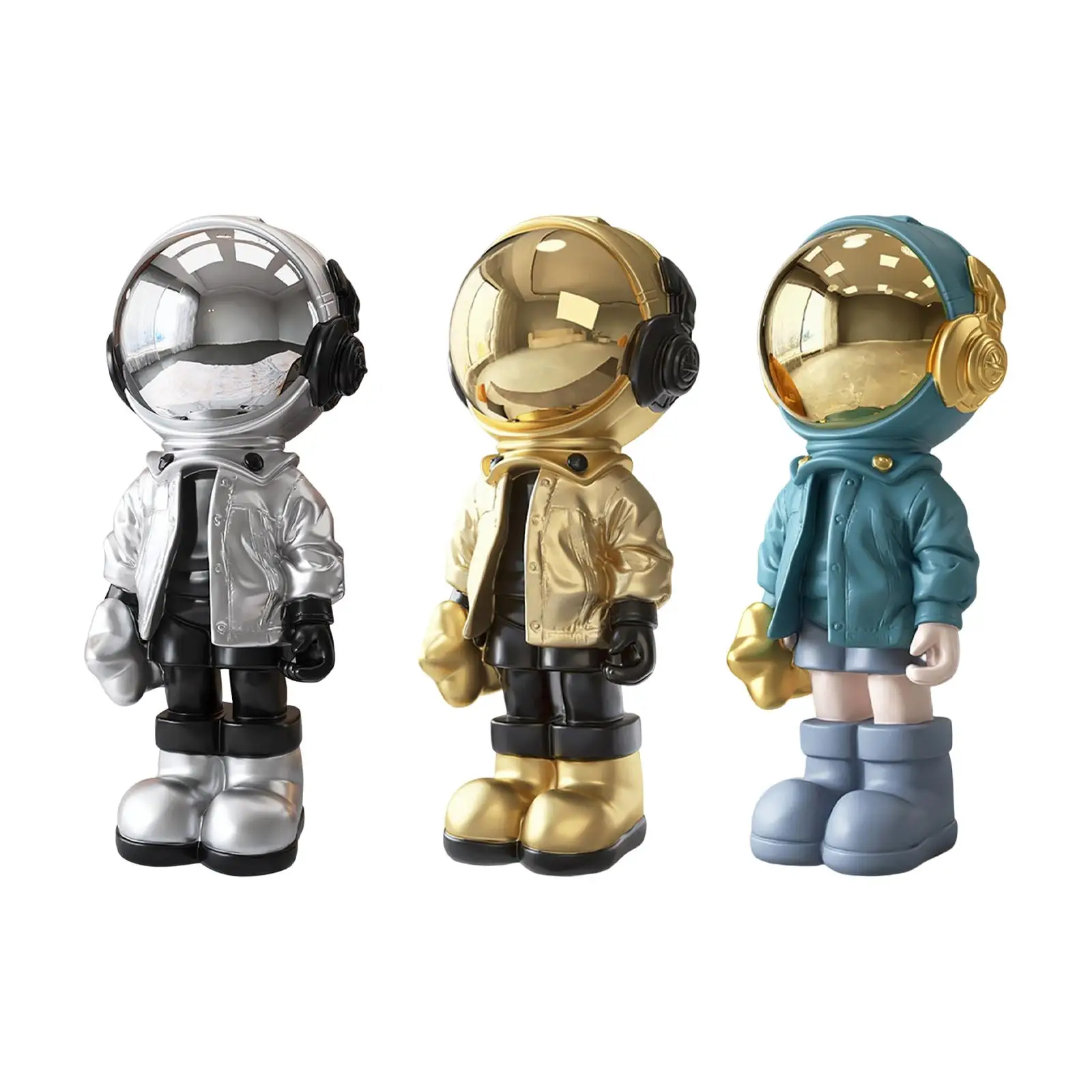 

Resin Astronaut Standing Figure Statue Height 27inch Floor decoration Adornment