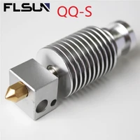 qs flsun 3d printer parts v6 module hotend 24v diameter nozzle 1 75mm for qq s pro