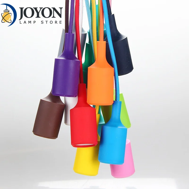 

Colorful Art Pendant Lights Modern DIY Design Hanging Lamps Home Store Shop Industrial Decor Pendant Lighting Lampadari Bedroom