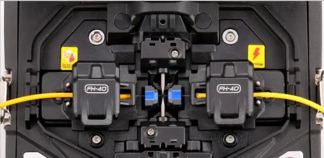 Original FH-40 Bare Fiber Pigtail Leather 3 in 1 Fiber Holder For IFS-10/15/15M/16 V3 V5 V7 View 5 View 7 Fusion Splicer