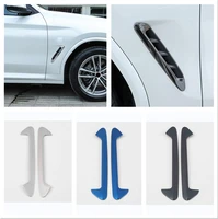 for bmw x3 g01 2022 2023 accessories flow vent fender hole outside air conditioning ac cover trim exterior modified car styling