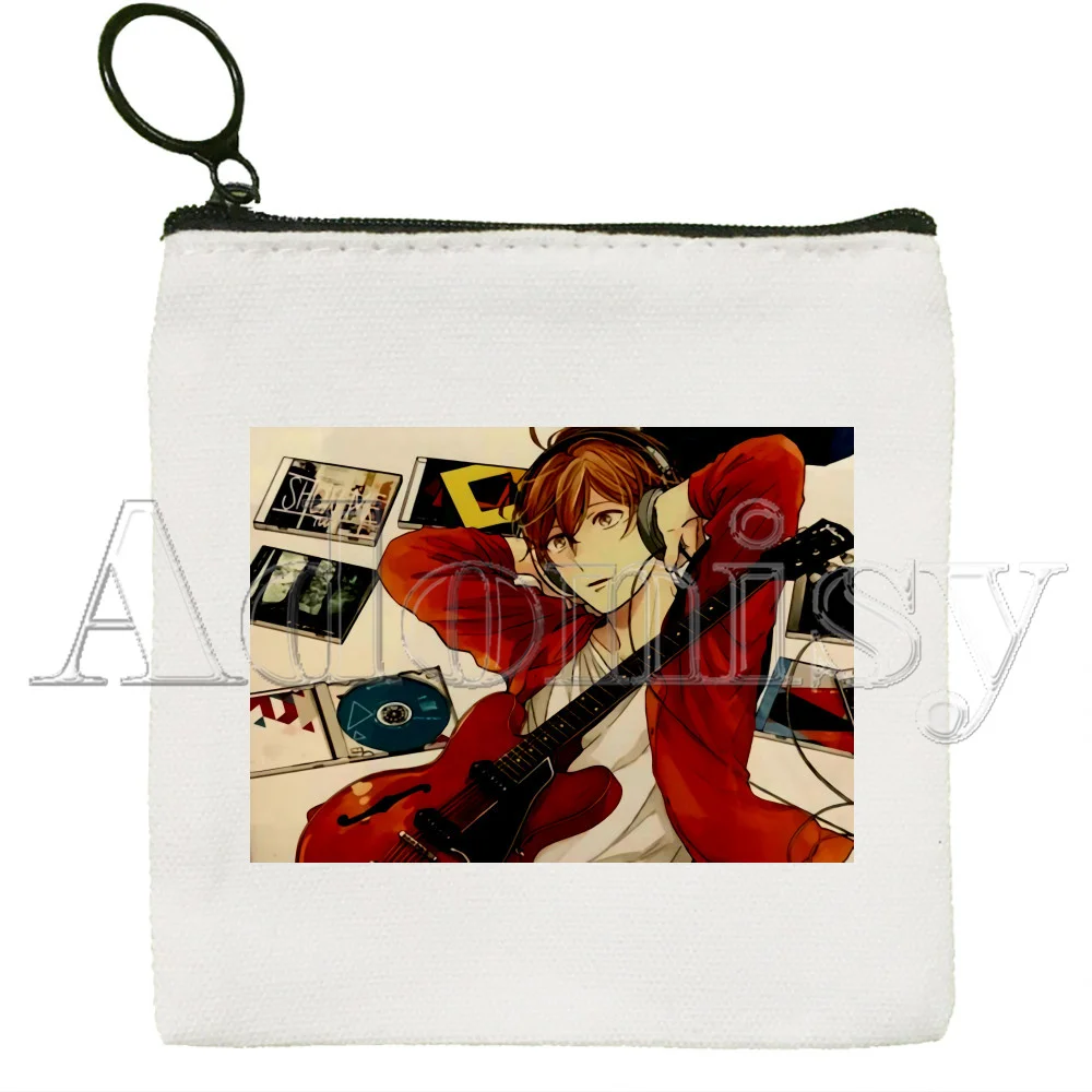 Yaoi Bl Given Yaoi Given Anime Coin Purse Teenager Boy Girl Wallet Women Men Card and Keys Holder Coin Bag