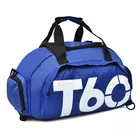 Женская спортивная сумка для спортзала, Мужская водонепроницаемая уличная сумка для фитнеса с отдельным пространством для обуви, рюкзак, скрывающий рюкзак T60