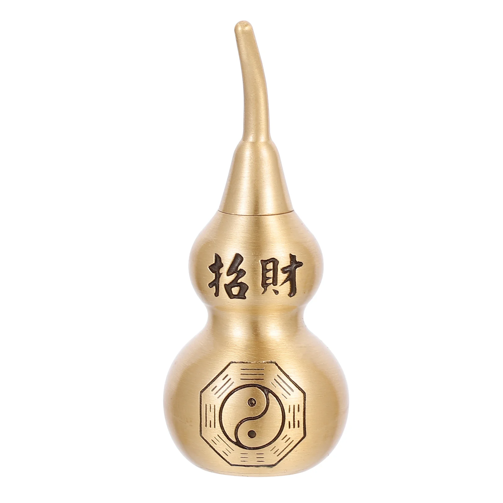 

Gourd Shui Brass Feng Lou Wu Chinese Bottle Calabash Decorations Statue Auspicious Ornament Ornaments Health Knot Charms