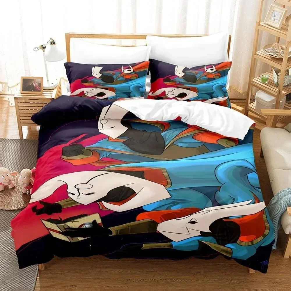 Новый комплект постельного белья с 3D-печатью Game Pyre Single Twin Full Queen King Size для взрослых