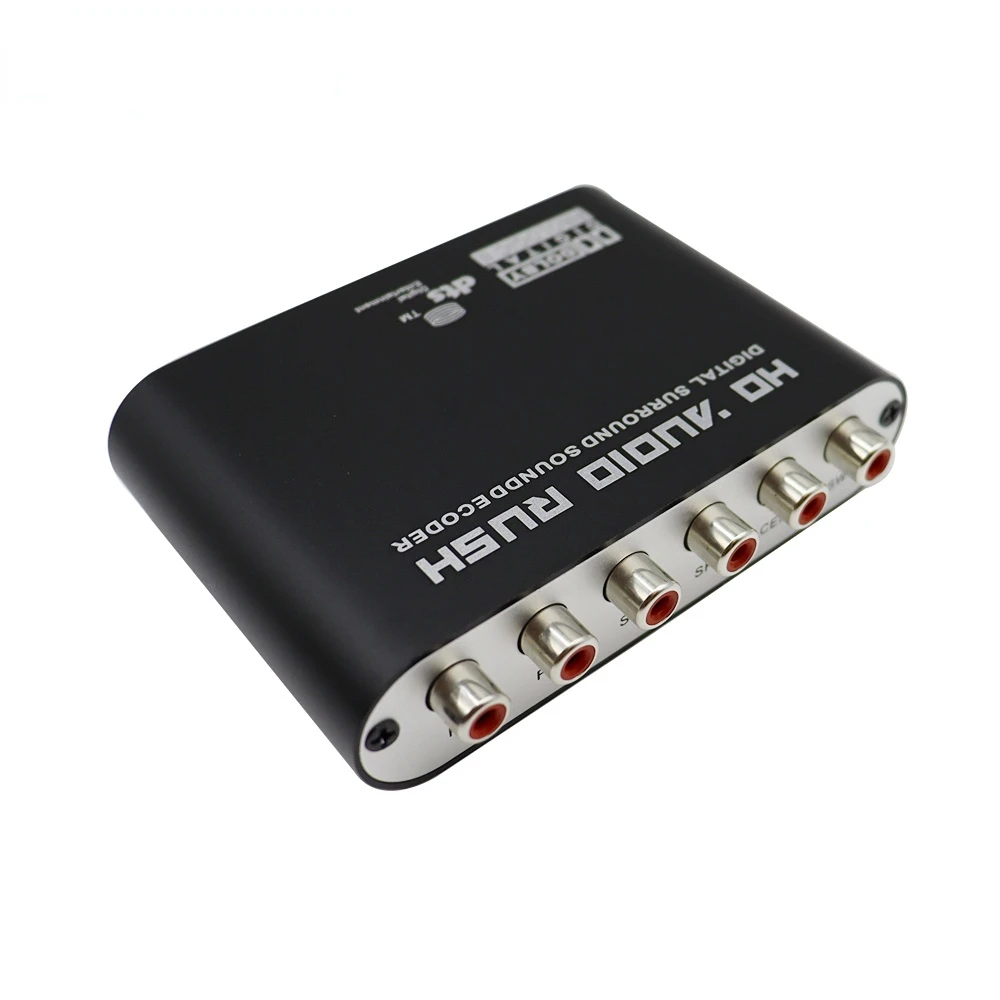 

5.1 CH Audio Decoder SPDIF Coaxial to RCA DTS AC3 Optical Digital Amplifier Analog Converte amplifier HD Audio Rush