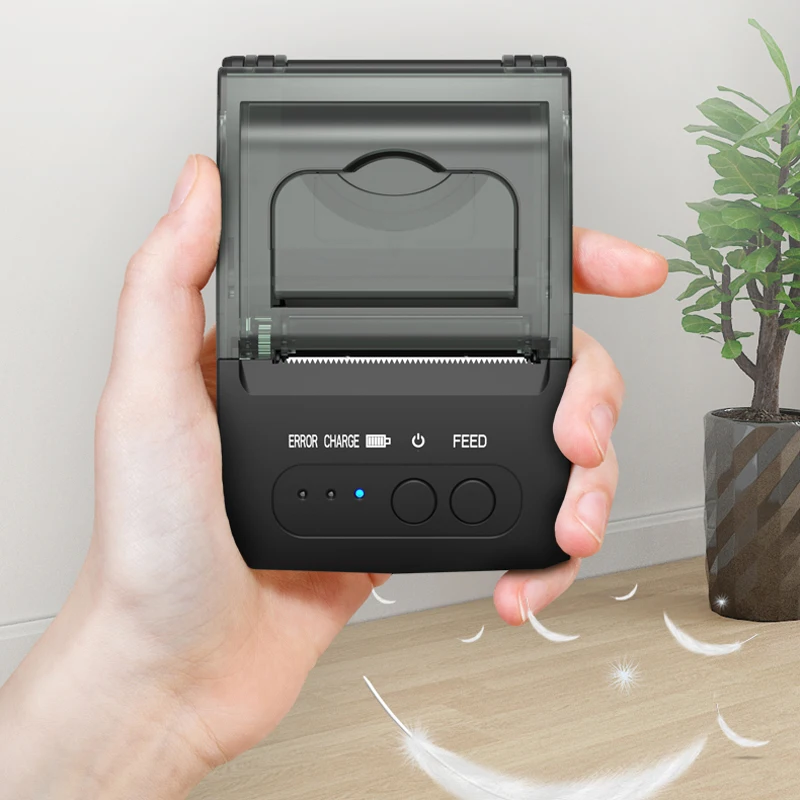 Bluetooth 2 0 USB портативный мини 58 мм Термопринтер для чеков совместимый с системой