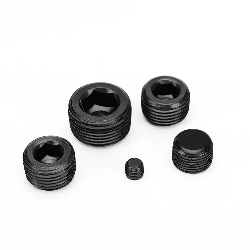 

Метрическая Резьба M6, M8, M10, M12, M14, M16, M18, M20, M22, M24, M26, M27, M30, M33, M36, наружная резьба из углеродистой стали, шестигранная заглушка, гидравлическая заглушка