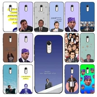 maiyaca michael scott the office phone case for redmi 5 6 7 8 9 a 5plus k20 4x 6 cover