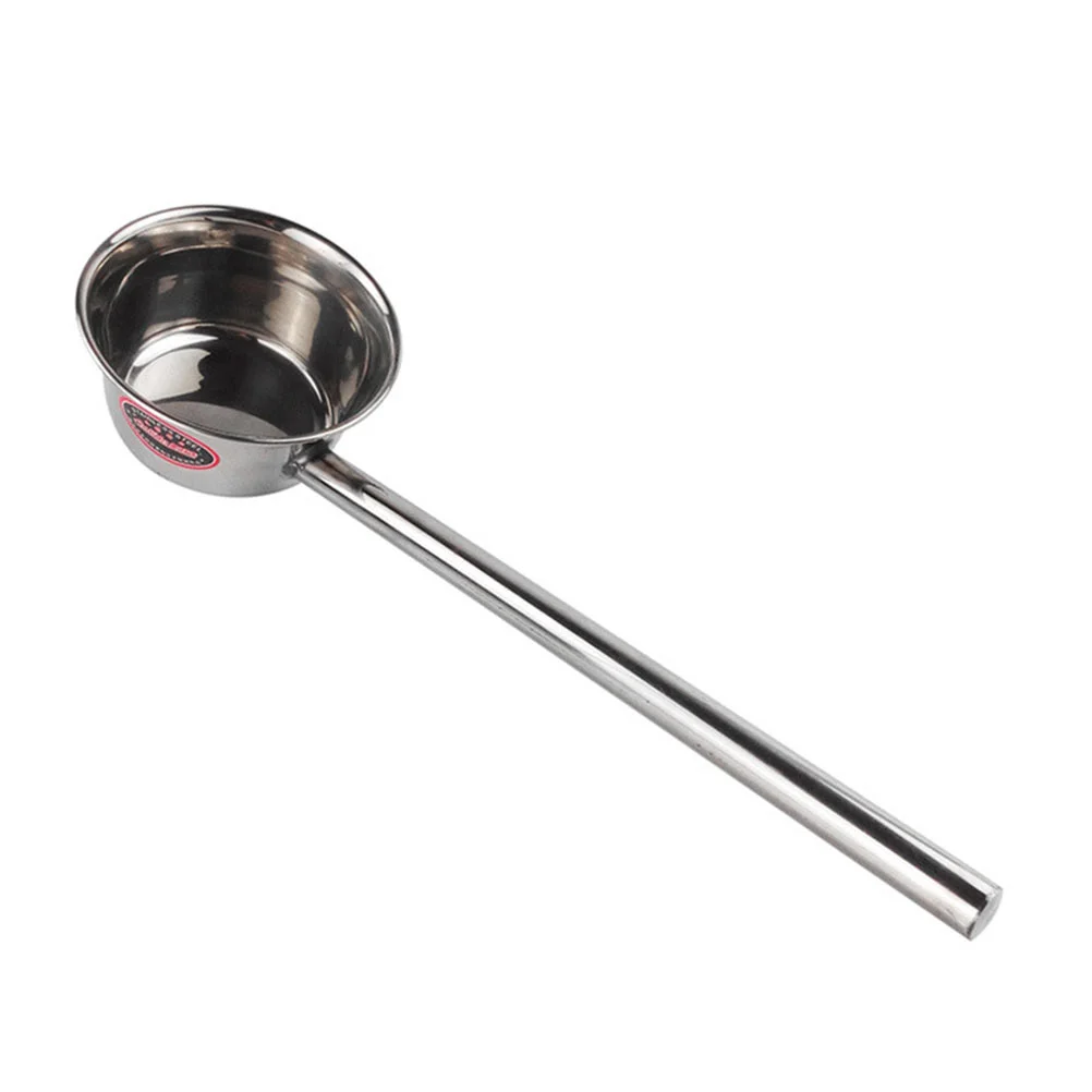 

Ladle Water Dipper Stainless Steelhandle Soup Scoop Spoon Kitchen Ladles Watering Large Bailer Cup Metal Bathwithgarden Serving