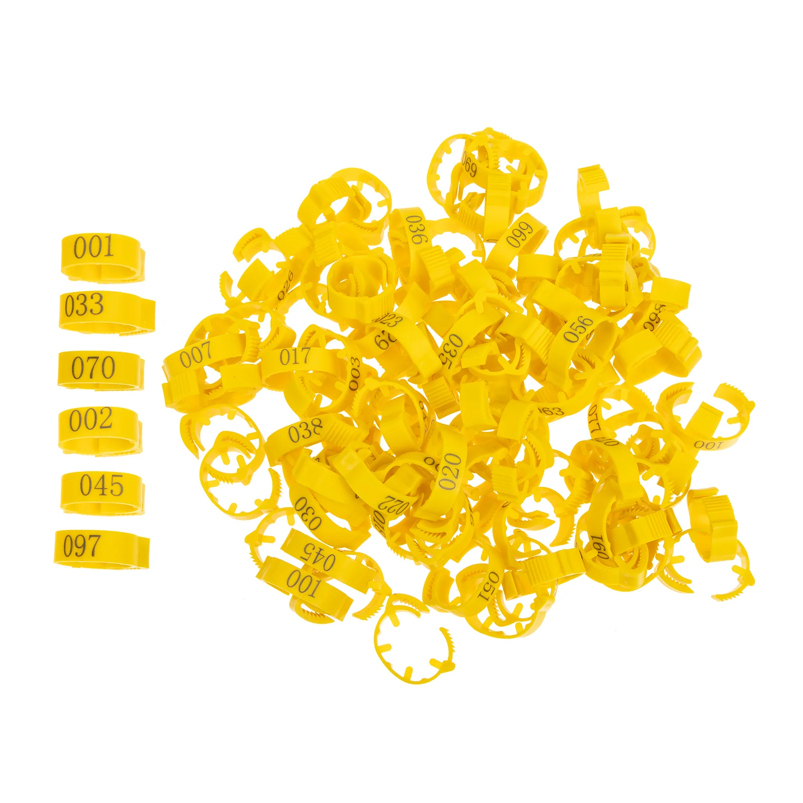 

Leg Rings Bands Foot Ring Poultry Chicken Identification Pigeon Bird Clip Dove Parrot Birds Numbered Duck Bandanklelegs Racing