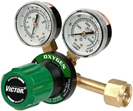 

0781-9400 G250-150-540 Medium Duty Single Stage Oxygen Regulator, 150 psig Delivery Range, CGA 540 Inlet Connection