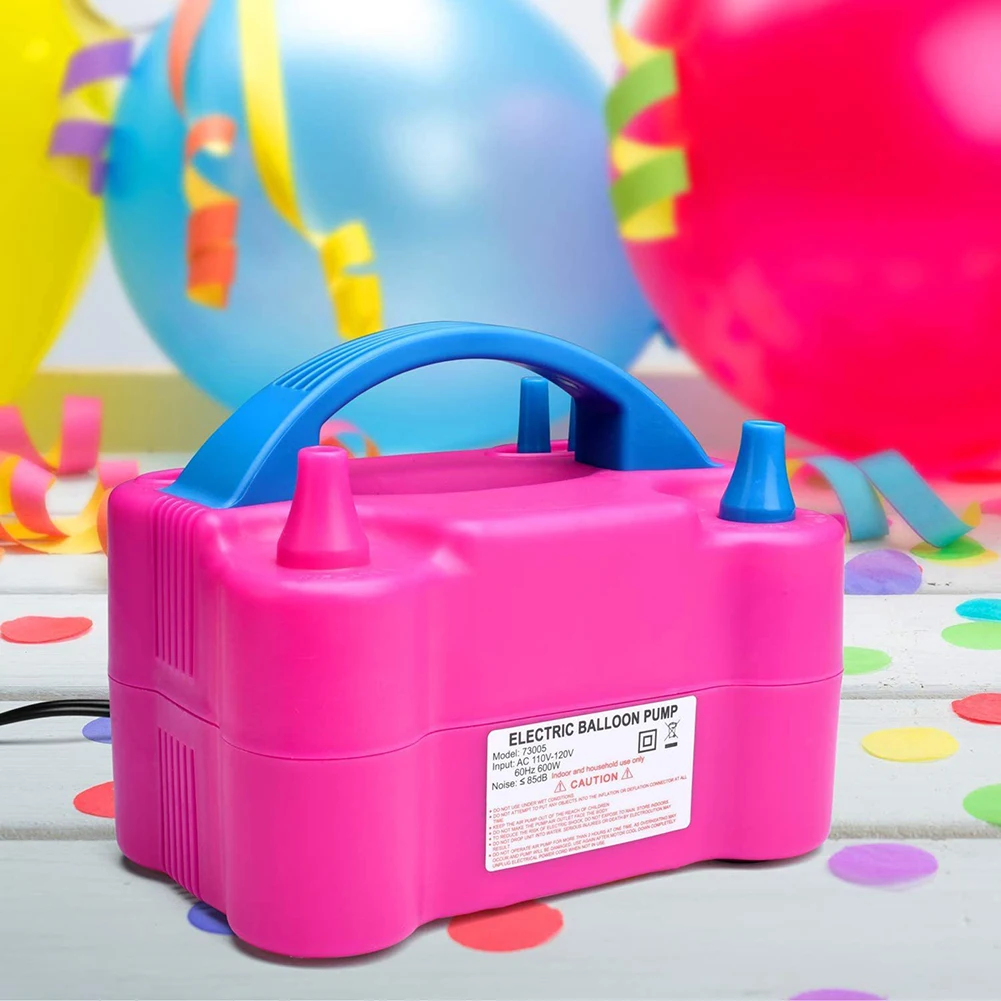 

Small Electric Airs Balloons Pump Multi-Purpose Inflator/Blower For Party Events Decoration