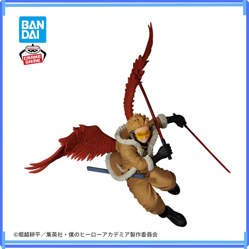 Оригинал в наличии Banpresto The Amazing Heroes Plus My Hero Academia Hawks аниме фигурка модель игрушки