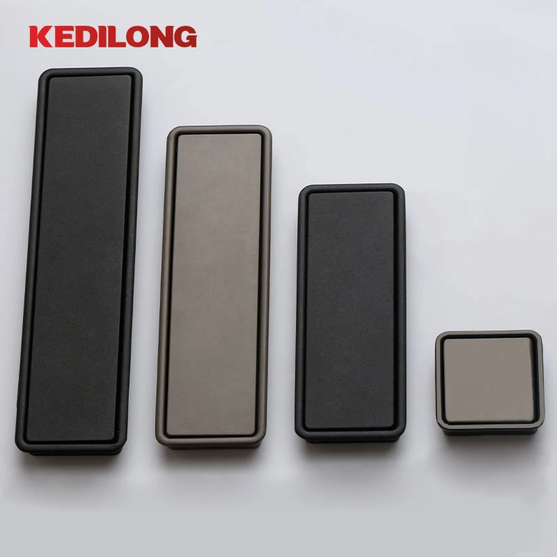 

Furniture hardware slotting hidden handle European style concealed buckle cabinet handle wardrobe drawer handle