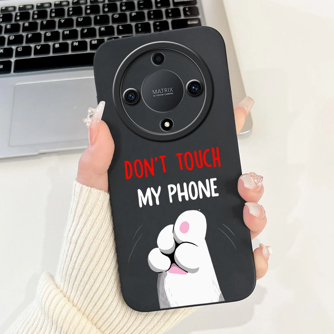 Для Honor X9a RMO-NX1 Чехол с милыми мультяшными утками силиконовые мягкие чехлы на