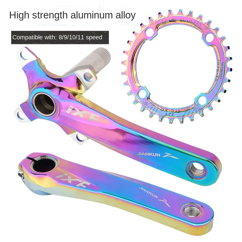 MTB велосипед для горного велосипеда шатун со звездочками 170 мм BSA 104BCD передняя