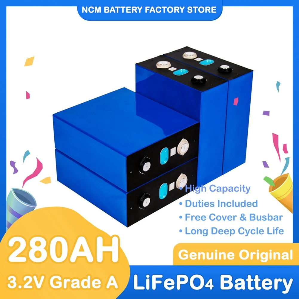 

Аккумуляторная батарея Lifepo4, 4 шт., 3,2 в, а/ч, 24 В