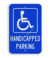 disabled parking sign with wheelchair sign image rust free aluminum water resistant durable ink easy installation