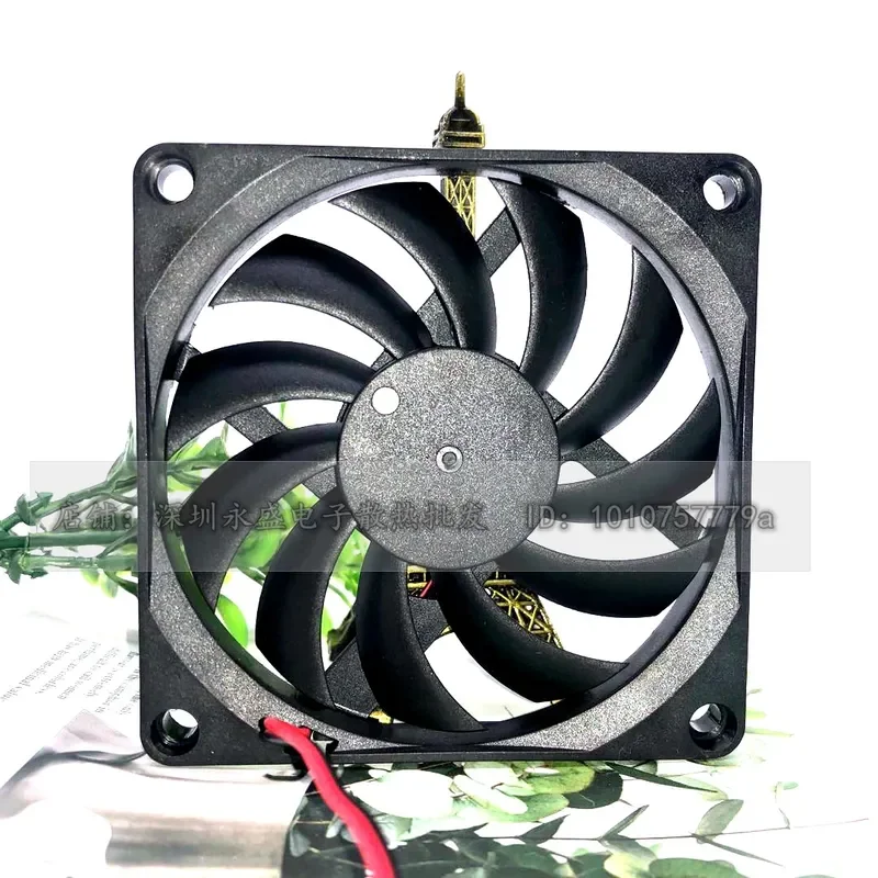 Фото for Yonglin DFC801012M 8010 8CM 12V 2.2W 3-Wire Silent Computer Chassis Cooling Fan №3