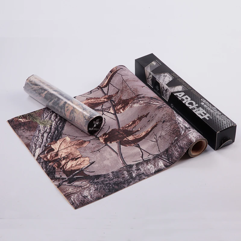 

150CMx30CM Outdoor Hunting Bionic Tape Waterproof Self Adhesive Elastic Camo Cloth Terrain Pattern Hunting Gun Accessories