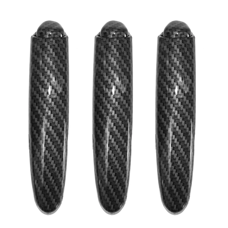 

3X 47115-SNA-A82ZA Carbon Car Interior Parking Emergency Hand Brake Handle Lever Grip Cover For Honda Civic 2006-2011