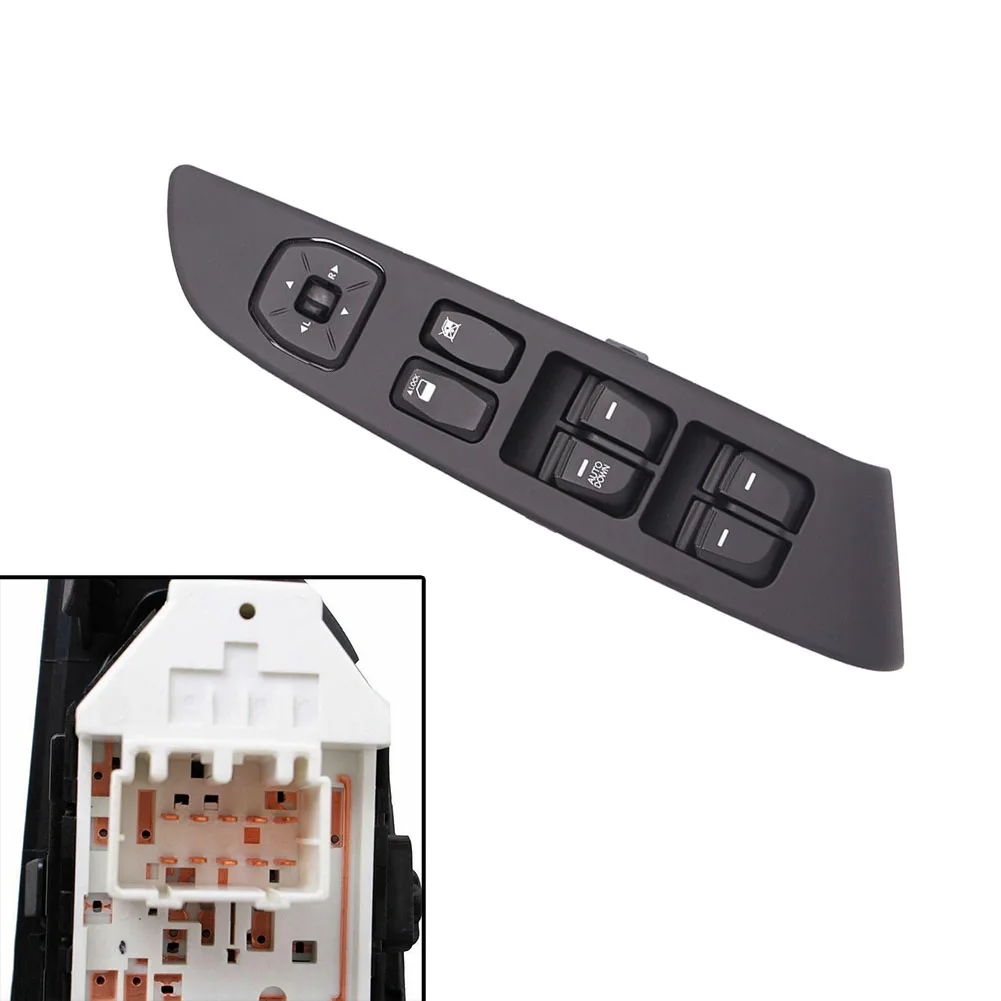 

Interior Replacement Parts Main Power Glass Switch 1pc Black Interior Replacement Parts Main Power Glass Switch