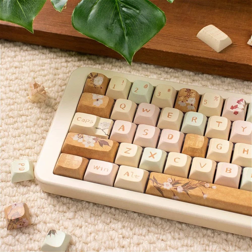 Колпачки для клавиш PBT полный набор высота Cherry/URE колпачки Taohuawu горячая