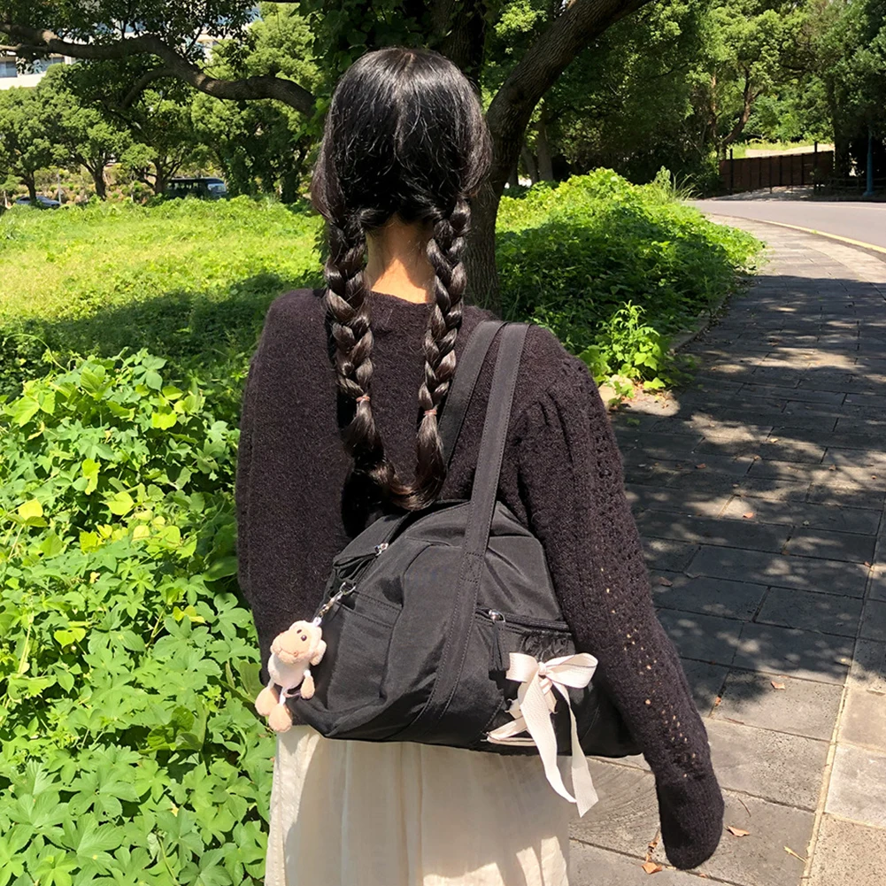 Водонепроницаемая Нейлоновая Спортивная Сумка С Ленточным Бантом Повседневная