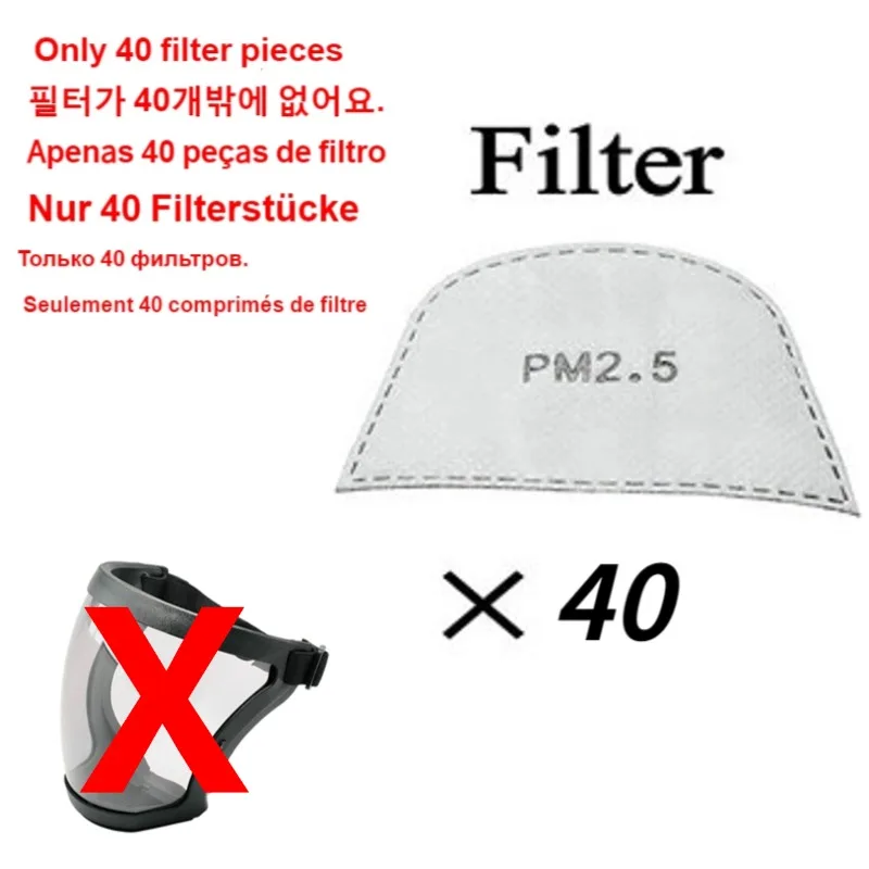 

Прозрачная защитная маска для лица