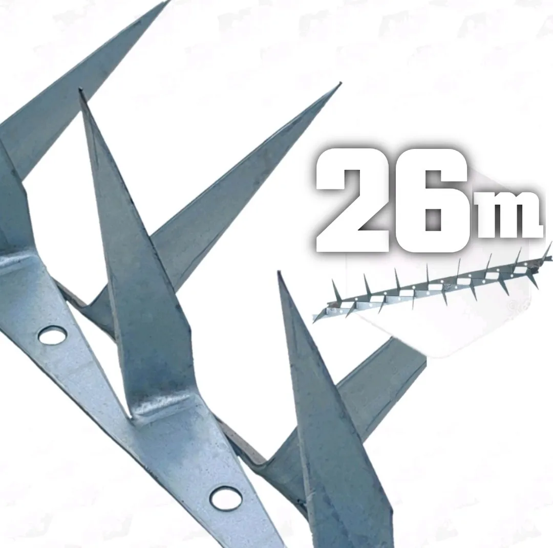 

Double barbed fence Spear 26 meters-26 m Professional