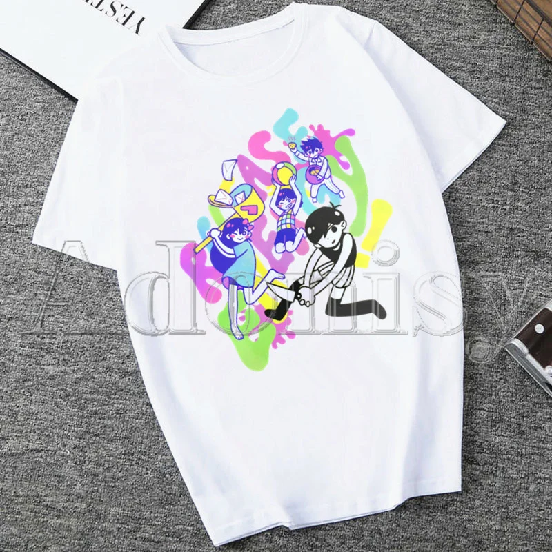 

Omori Fashion Summer Tops T Shirt Women Tshirt New Tshirt Graphic Tee Cute Women T-shirt Female Tee Shirt 90s Girls Tee Tshirt