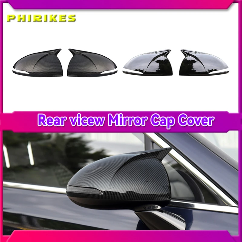 

For Hyundai Sonata DN8 2020 2021 Car Rearview Mirror Cover Side Door Mirror Shell Decoration Trim