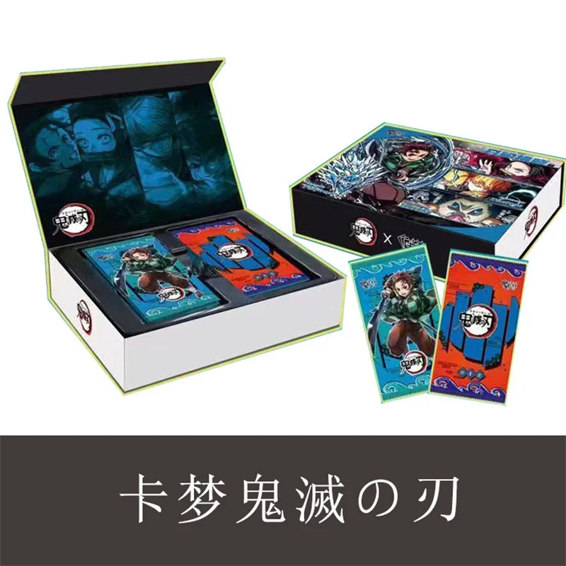 

riginal Demons Slayers Collection Card Play TCG Carte Game Cards Toys Japanese Anime Paper cartas Children Birthday Gift