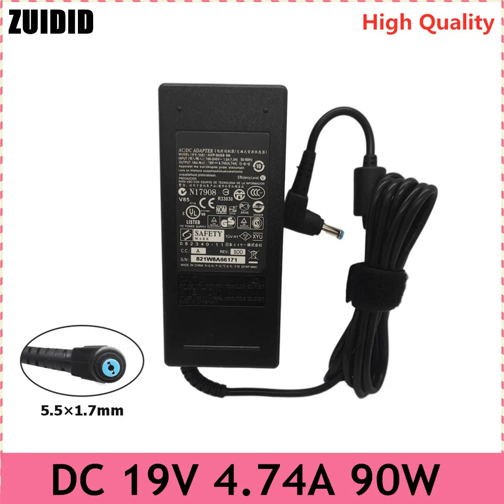

19V 4.74A 90W Laptop AC Adapter Charger For ACER ASPIRE V3-771G V5 471G V5-531P 5750G 5755G 7110 9300 Notebook Power Supply