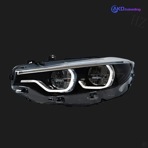 Передние фары для BMW F32 2012-2019 F82 M4 GTS, автомобильные автомоби, товары светодиодный DRL 425i 428i 430i 435i F36 F80 F33, автомобильные аксессуары