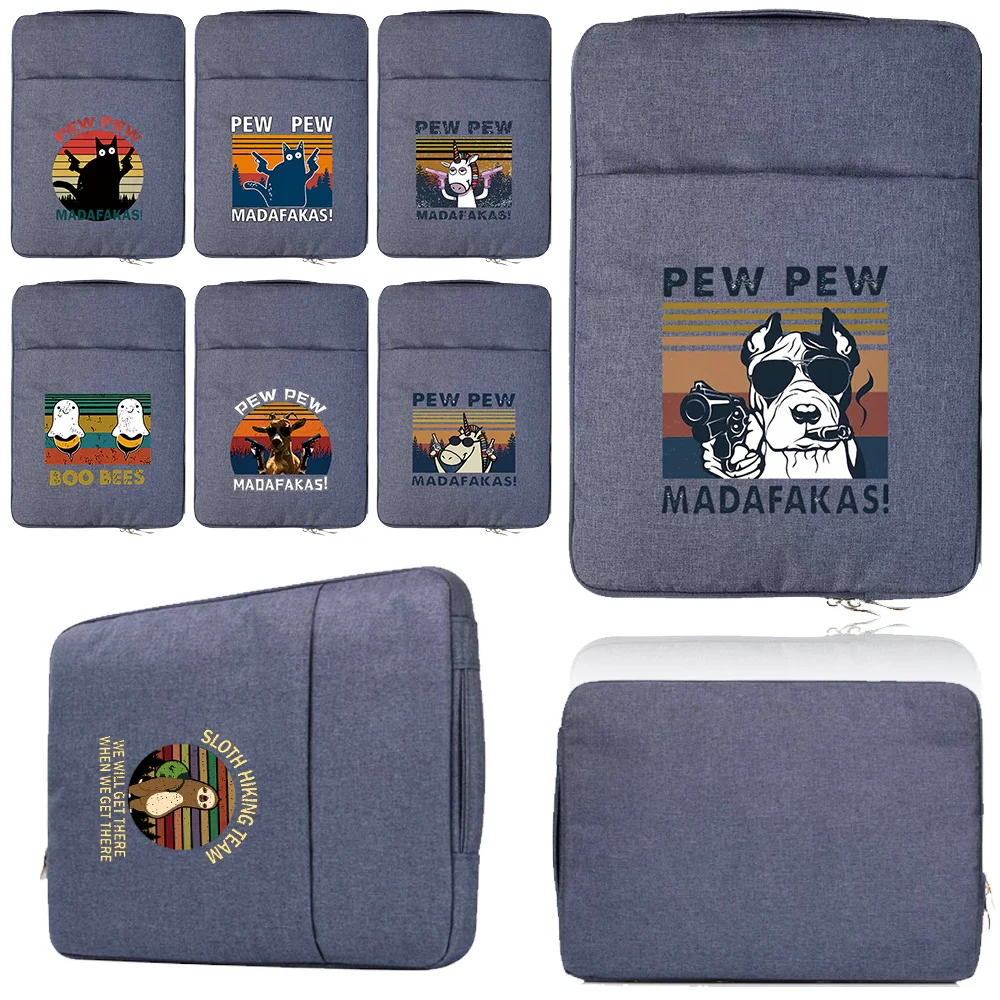 

2022 New Laptop Bag Sleeve for Macbook Pro 14 Case M1 Air 13 Case 13.3 12 15 HP Huawei Xiaomi Briefcase Handbag Notebook Cover