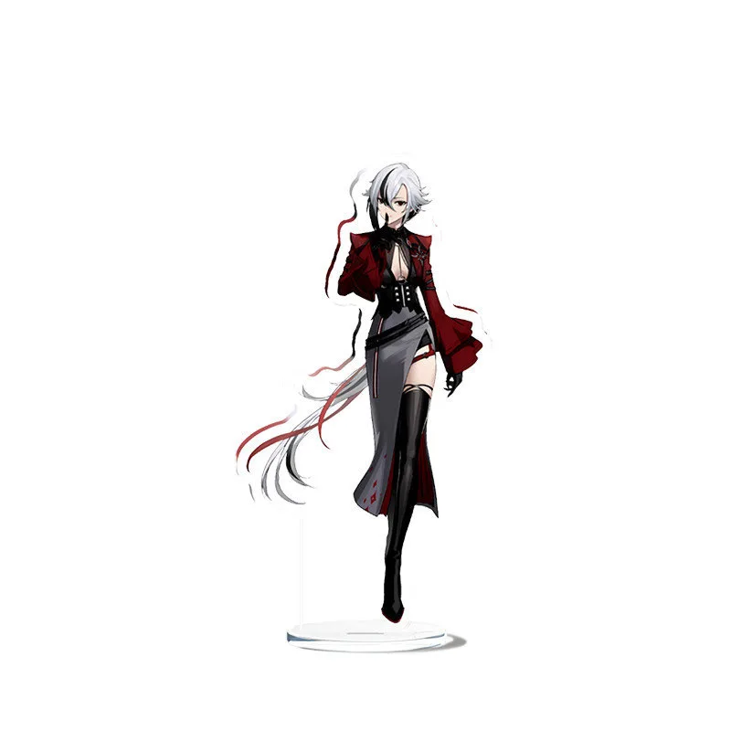 Игра Genshin Impact специальная акриловая фигурка Furina Arlecchino Lumine Wriothesley подставка для