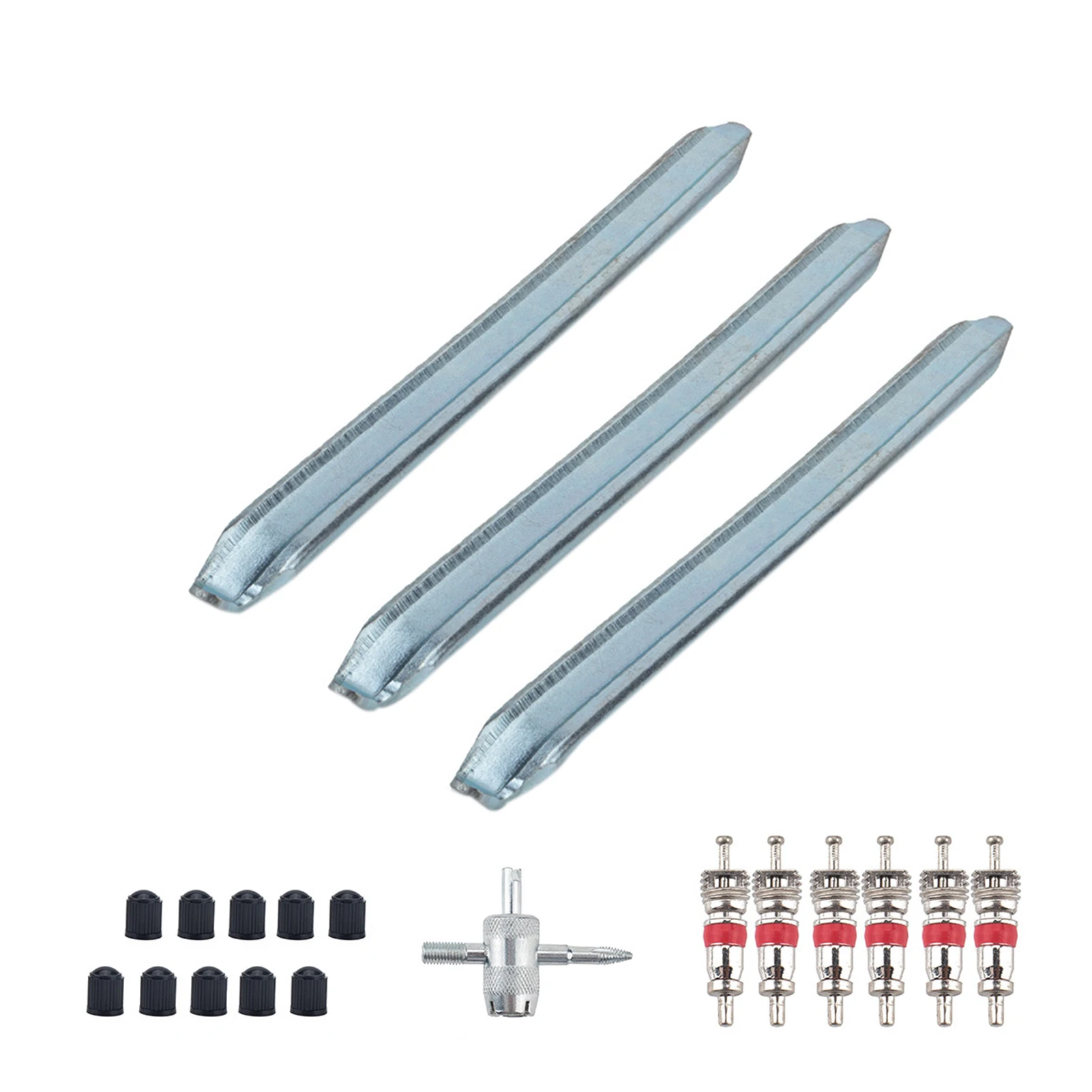 

Tool Tire Kit Professional Rim Protector Motorcycle Bike Car Rod Valve Cap Bicycle Tyre Spoon Lever Set Bar Changing