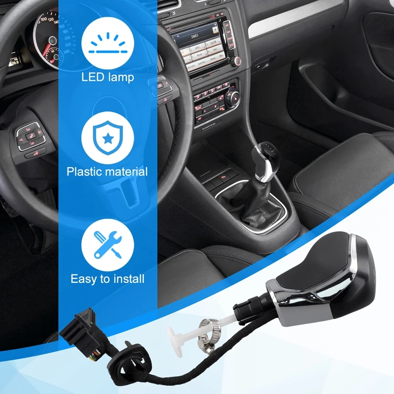 Ручка переключения передач для Volkswagen Passat B7/B8 Golf 6/7 Tiguan Skoda Octavia CC