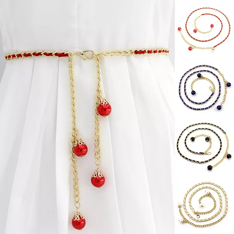 

Женский металлический пояс для платья Женский пояс с тонким металлическим крючком Корейская версия для женщин