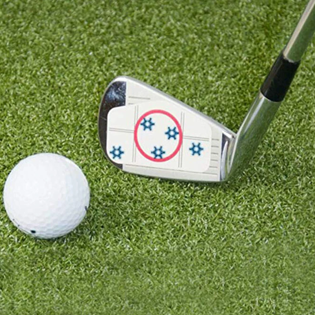 

10pcs/set Paper Accessories Driver Iron Impact Recorder Swing Tape Target Sticker Golf Club Target Label Trainers Waterproof