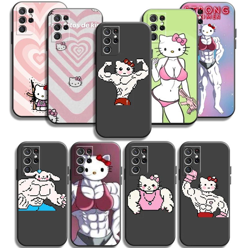 

Hello Kitty Cute Phone Cases For Samsung Galaxy S22 Plus S20 S20 FE S20 Lite S20 Ultra S21 S21 FE S21 Plus Ultra Back Cover