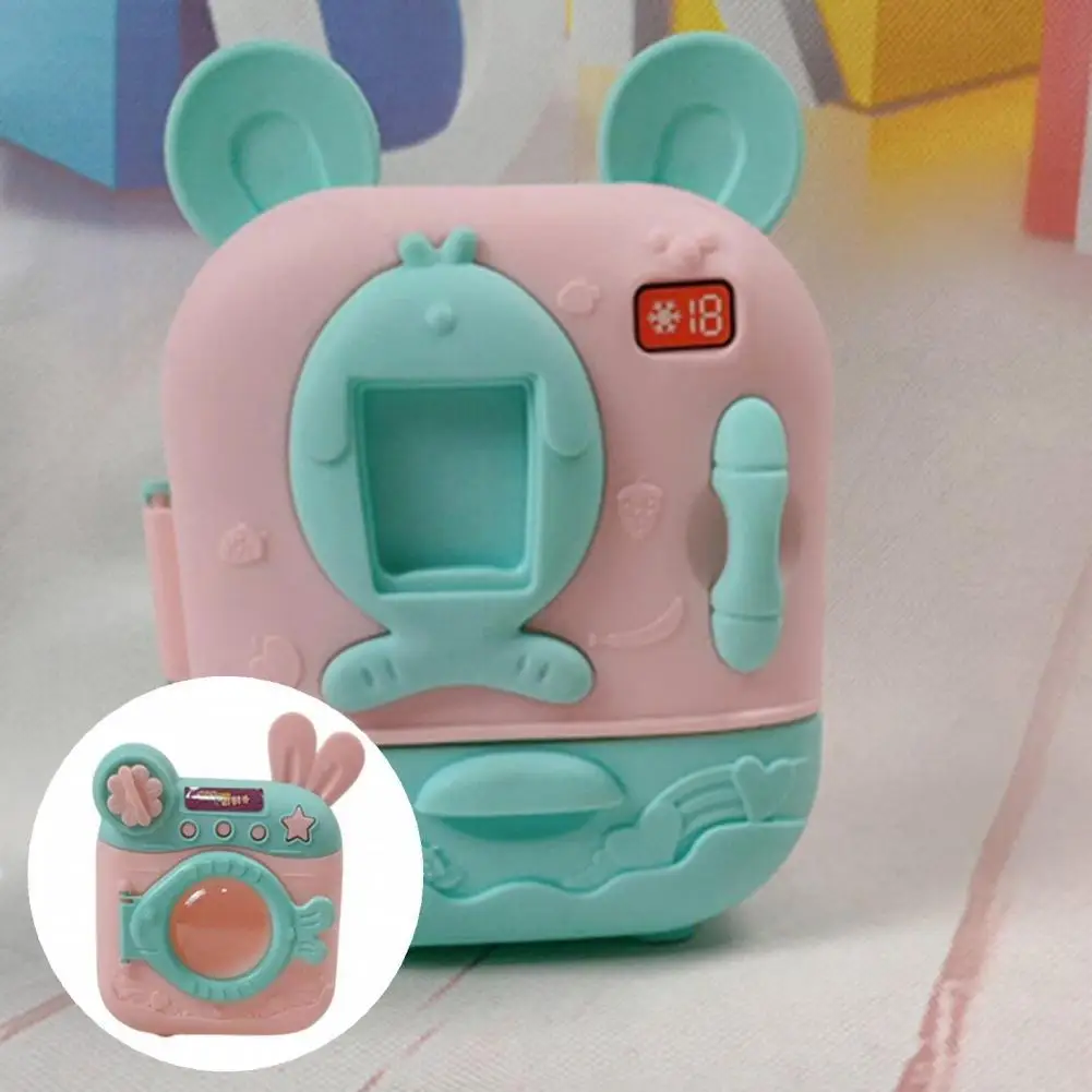 

Милая декоративная мини-стиральная машина, игровой домик, кухонная игрушка, косплей, Детская Экологически чистая игрушка