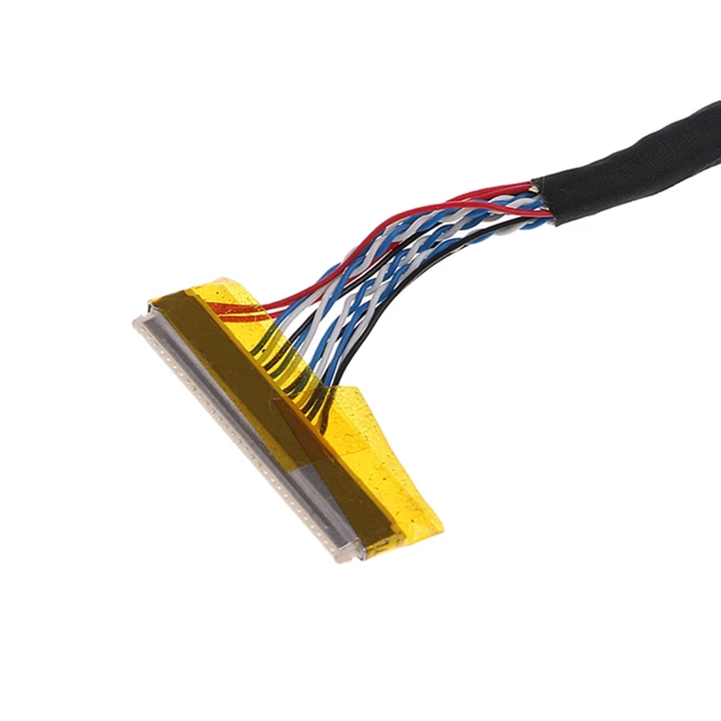 Универсальный FIX 30-контактный 1-канальный 6-битный LVDS-кабель 26 см для ЖК-панели 14 1-15