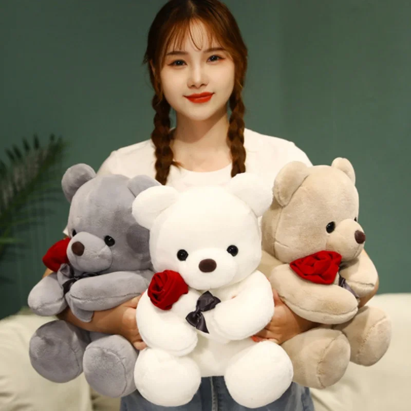 Подарок на День святого Валентина плюшевая игрушка-Роза мультиразмерная