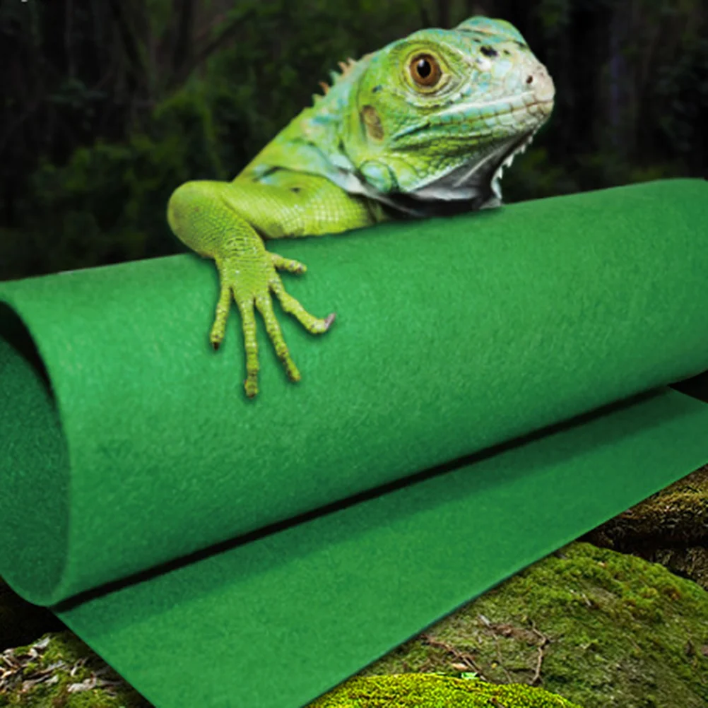 

Reptile Carpet Waterproof Terrarium Liner Substrate for Bearded, Turtles, Snakes, Iguana, Tortoises and Geckos